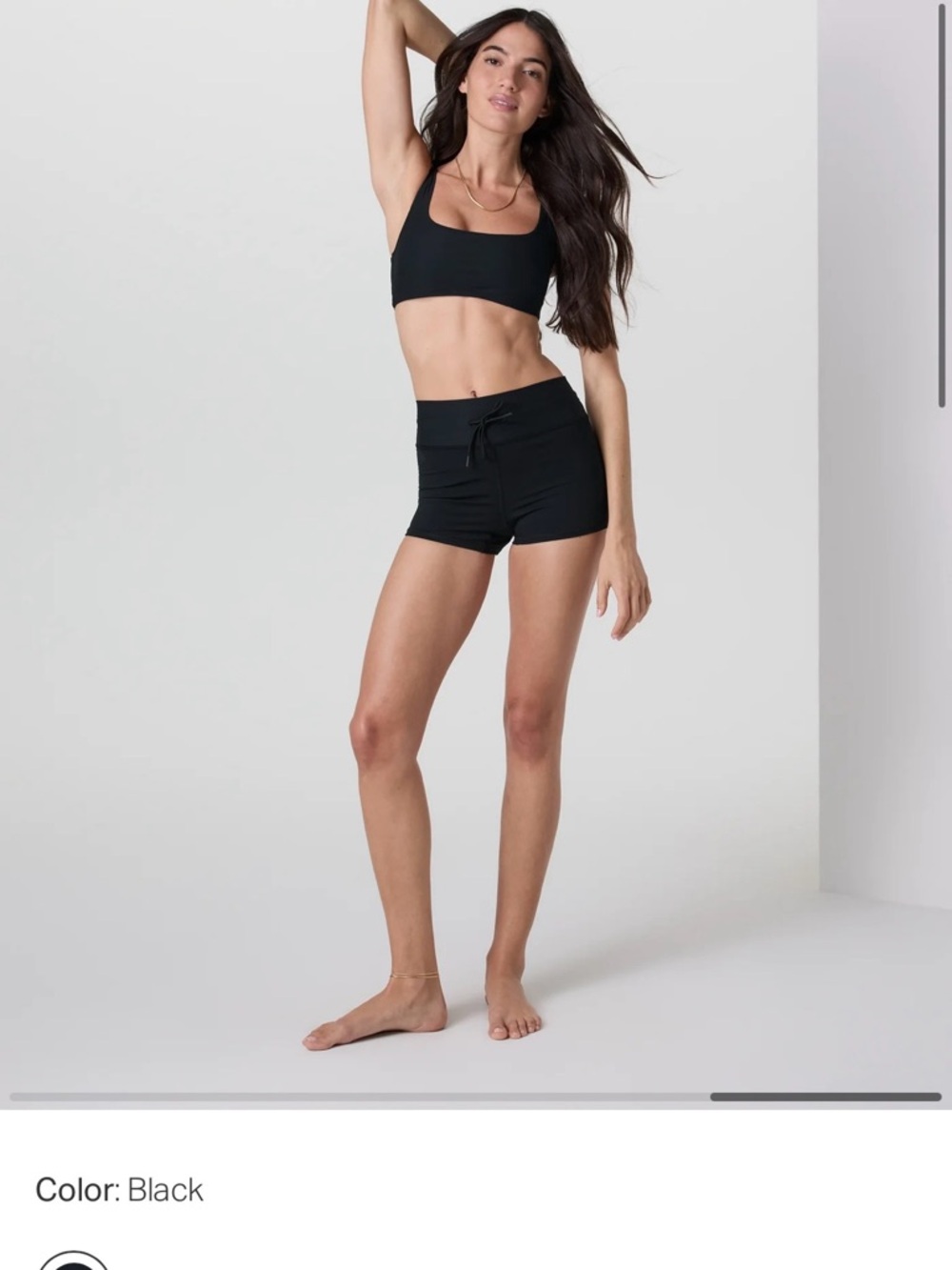 Vuori Black Performance Swim Shorts-BRAND NEW